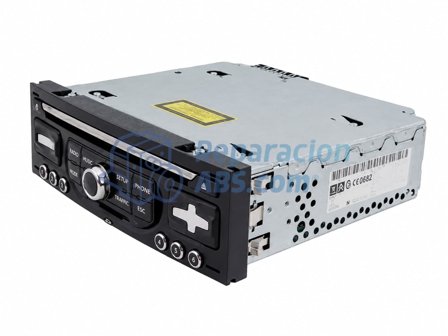 Reparación Radio PSA (CITROEN / PEUGEOT) 96785063XT CD-8081 SNº: 31K0XJX8D