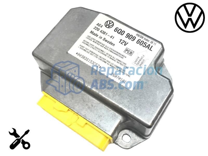 Reparación Airbag Volkswagen New Beetle Cabrio 1Y 6Q0909605AL 2204381-41