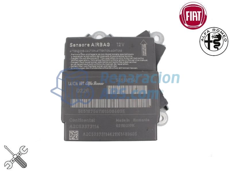 Reparación Airbag Fiat 500 y Fiat Punto 51827585 Continental 5WK43641